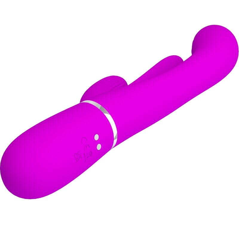 Pretty Love Flirtation Pretty Love - Shania Triple Rabbit Vibrator Multifunction Pink