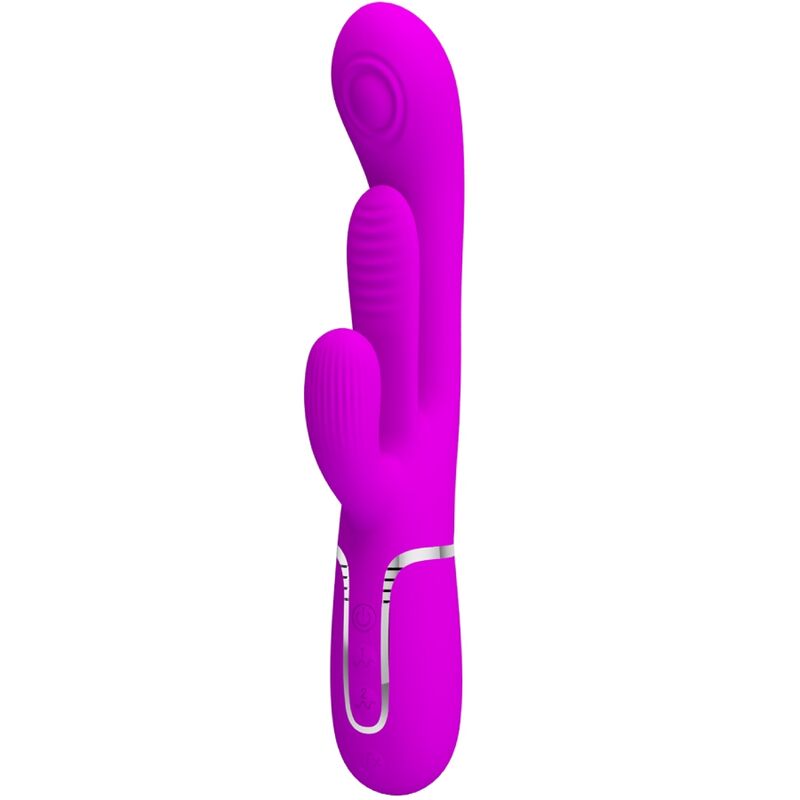 Pretty Love Flirtation Pretty Love - Shania Triple Rabbit Vibrator Multifunction Pink