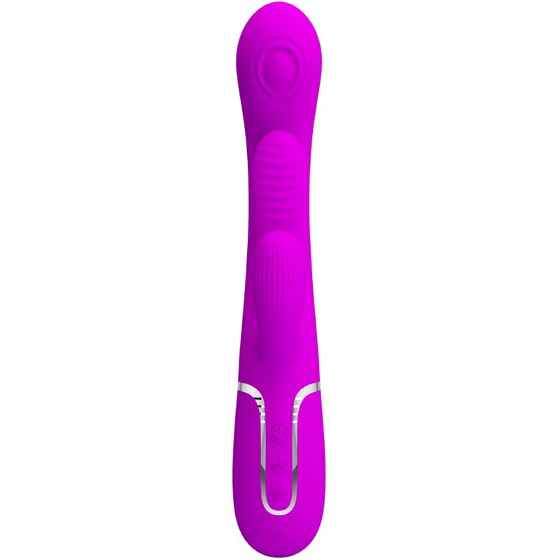 Pretty Love Flirtation Pretty Love - Shania Triple Rabbit Vibrator Multifunction Pink