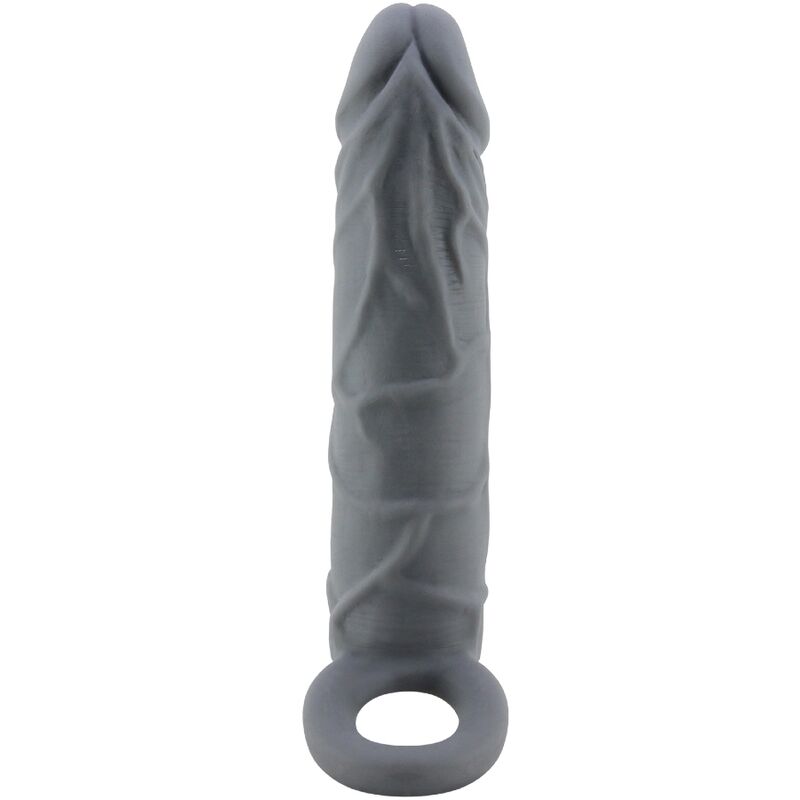 Pretty Love Realistic Skin Penis Sleeve Dark Grey