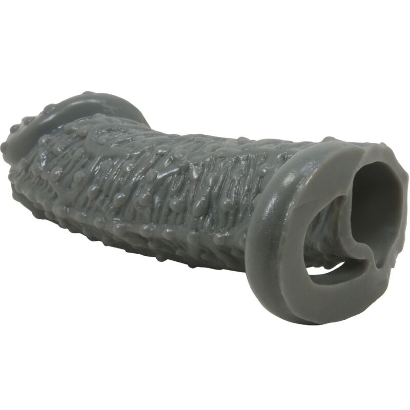 Pretty Love Realistic Penis Enlarger And Delay Sleeve Model 2 Grey