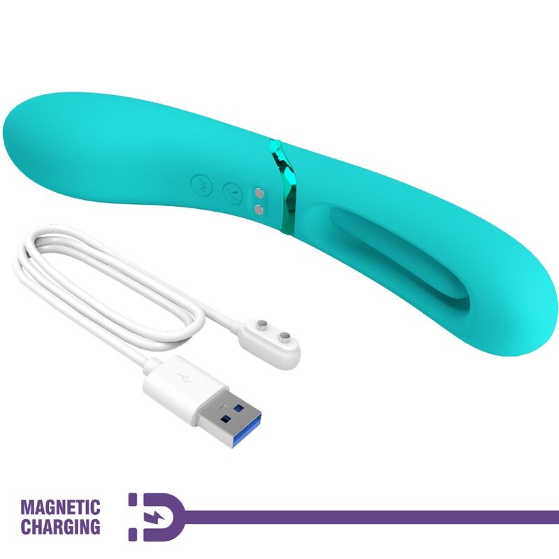 Romance Lexie G-Spot Vibrator 7 Vibrations Blue
