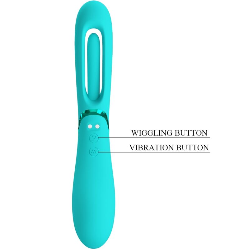 Romance Lexie G-Spot Vibrator 7 Vibrations Blue