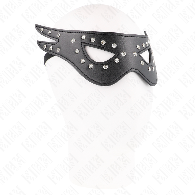 Kink Masked Allure Kink - Sexy Leatherette Mask Model 2 27 X 13 Cm