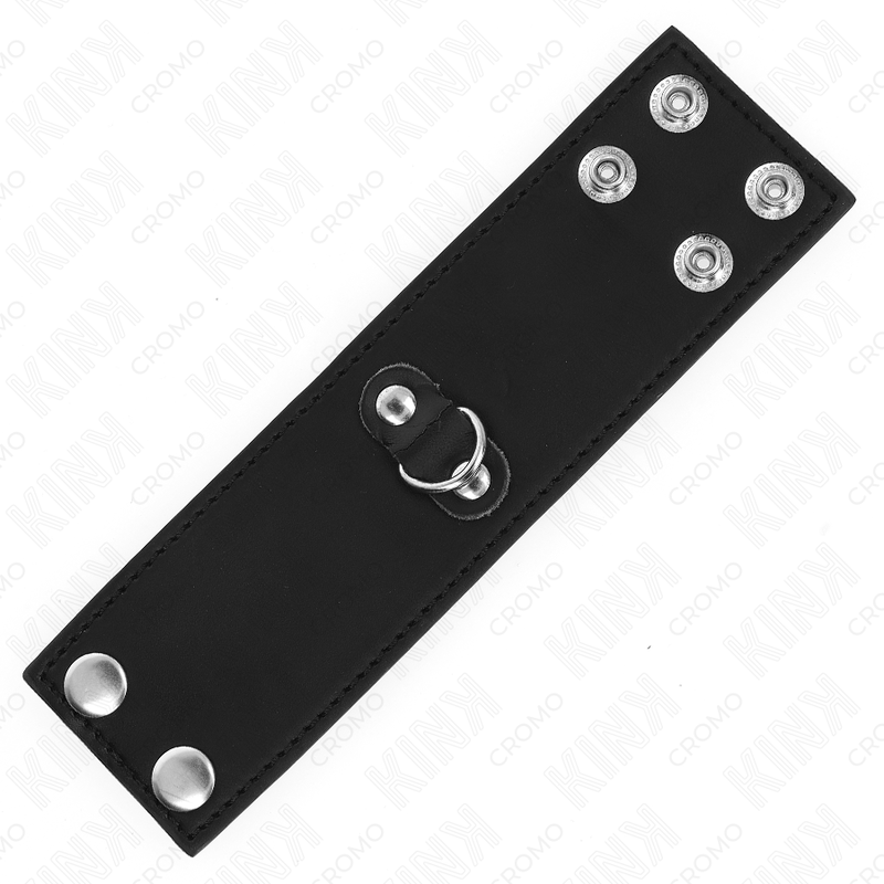 Kink Ring Power Kink - Leather Penis Ring With Pressure Closure 18 X 5 Cm