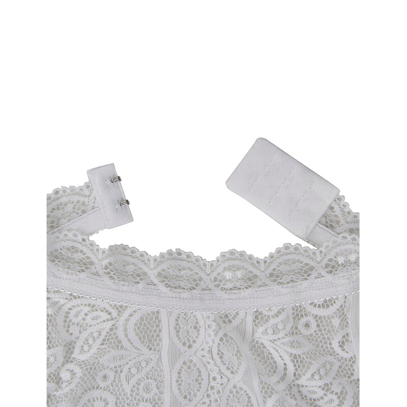 Subblime Bodystockings Subblime - 953867 Lace Bodysuit White L/Xl
