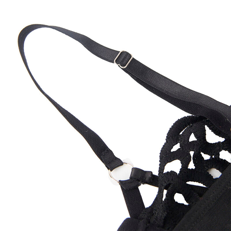 Subblime Bodystockings Subblime - 954055 Sexy Lace Bodysuit Black S/M