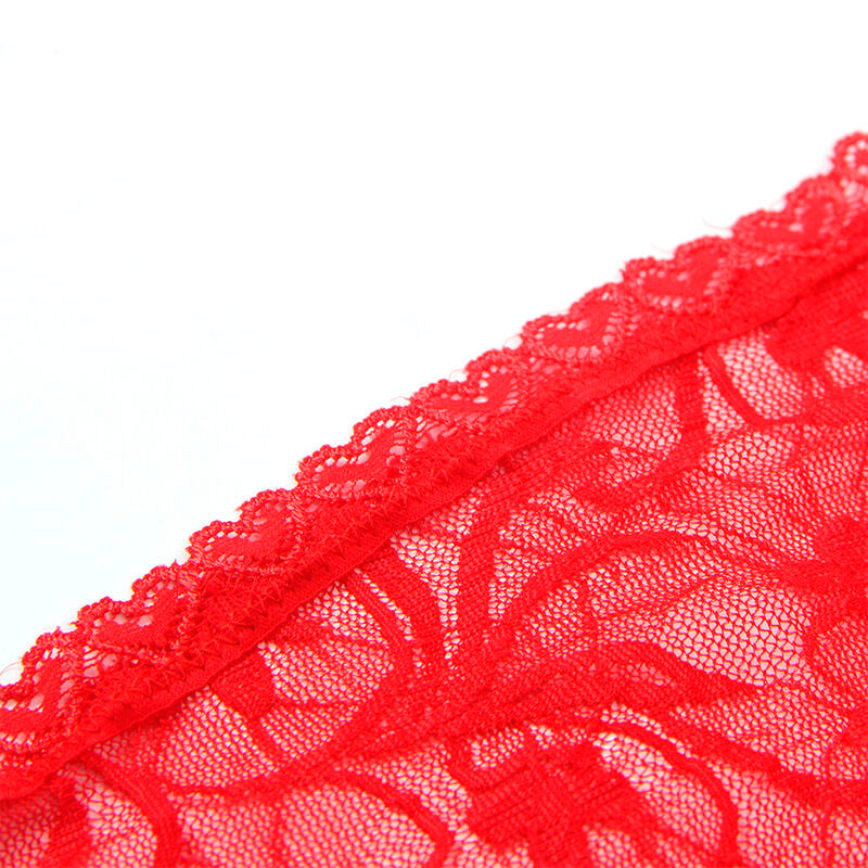 Subblime Babydolls Subblime - 954208 Lace Babydoll With Adjustable Straps Red S/M