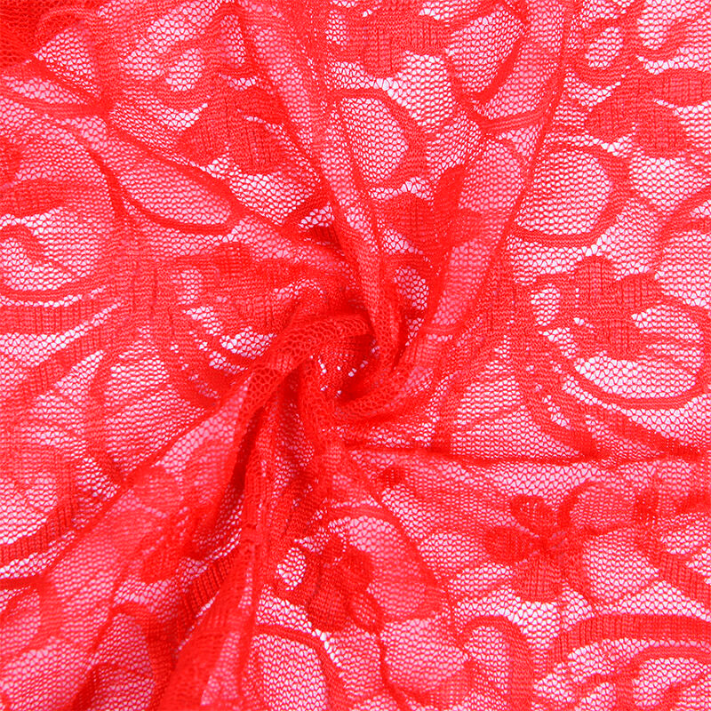 Subblime Babydolls Subblime - 954215 Lace Babydoll With Adjustable Straps Red L/Xl