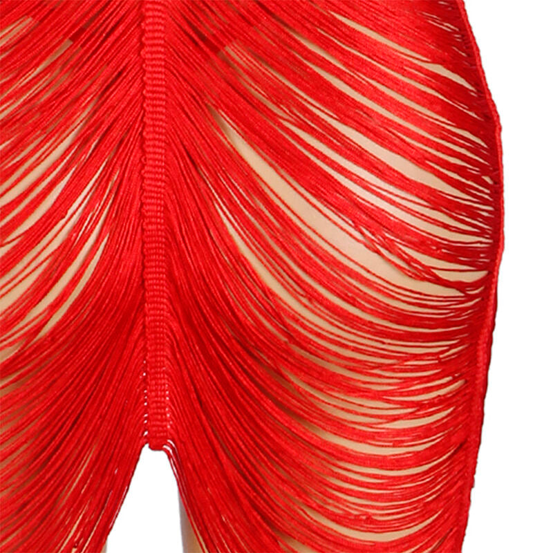 Subblime Sets Subblime - 954246 Strappy Dress + Thong Red S/M