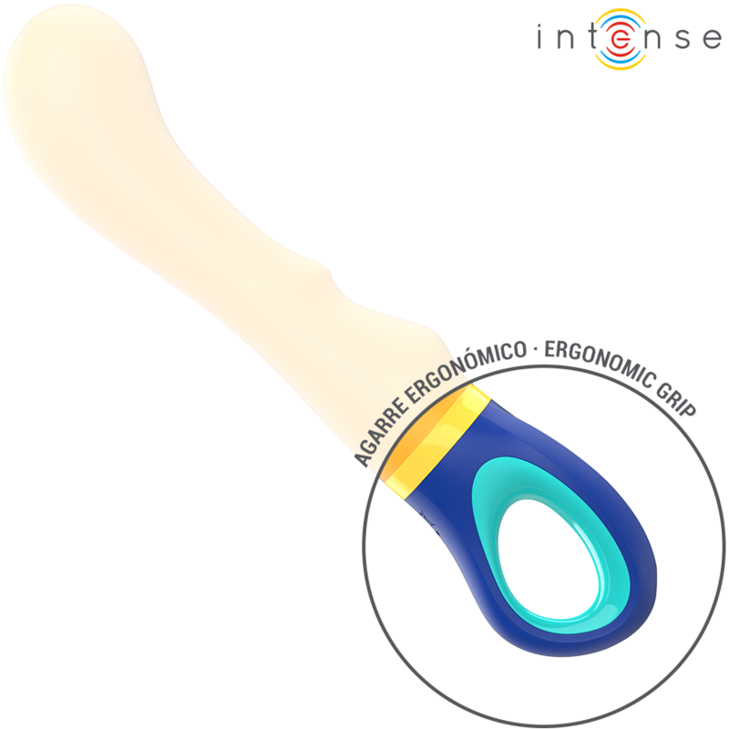 Intense Fun Intense - Shaggy G-Spot Vibrator Yellow