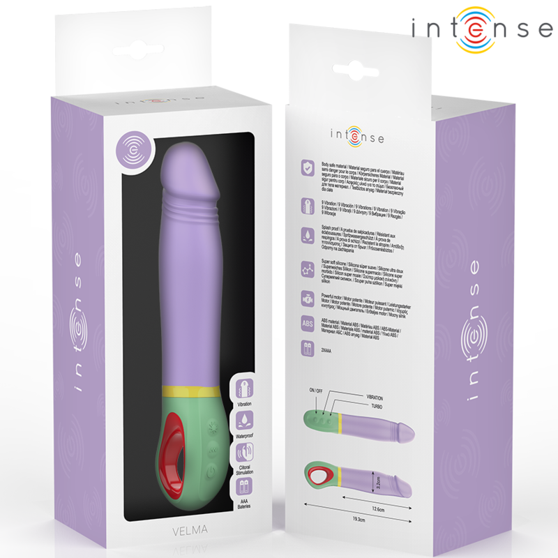 Intense Fun Intense - Velma Classic Purple Vibrator