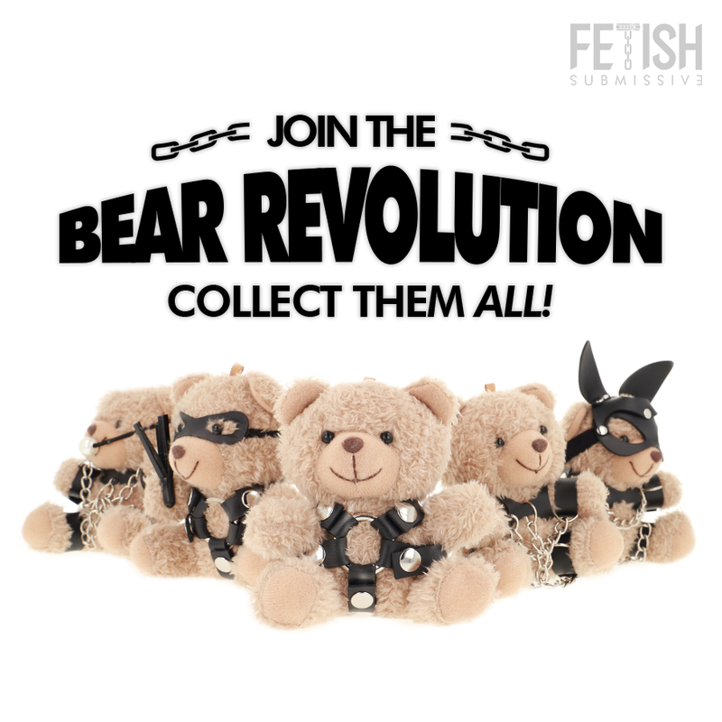 Fetish Submissive Rebel Toys Fetish Submissive - Bongo Teddy Bear Bdsm Model 4