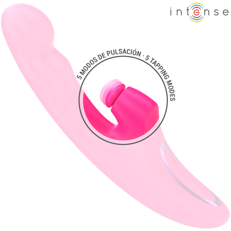 Intense Fun Intense - Emi Vibrator 13.5 Cm Multifunction 3 In 1 10 Vibrations Pink