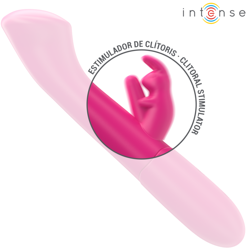 Intense Fun Intense - Julieta Rabbit Vibrator 18.6 Cm 10 Vibrations Pink
