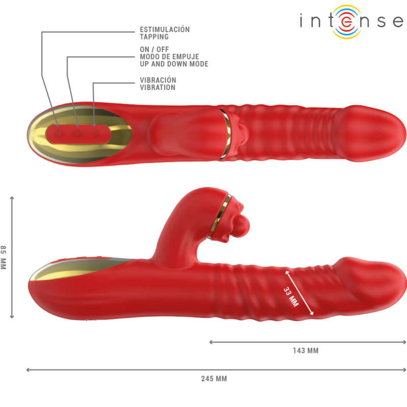 Intense Fun Intense - Thalia Vibration & Thrust & Tapping Red