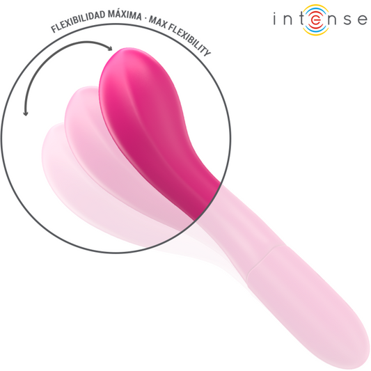 Intense Fun Intense - Lisette Vibrator 19 Cm Flexible 10 Vibrations Pink