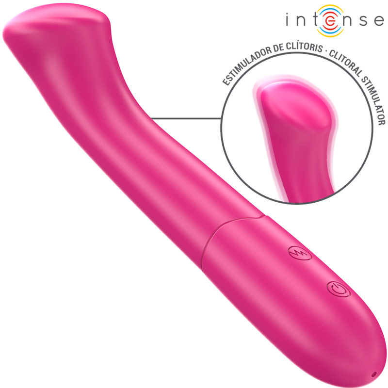 Intense Fun Intense - Paty Vibrator 19 Cm Flexible 10 Vibrations Model 2 Pink