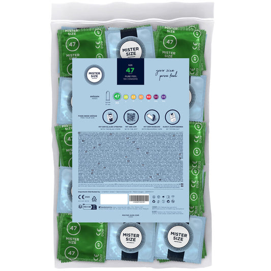 Mister Size Condom Size Xs 47 Mm (100 Units)