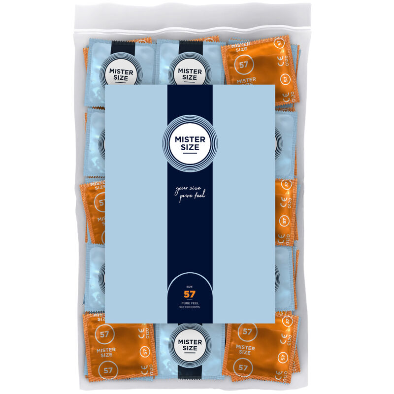 Mister Size Condom Size L 57 Mm (100 Units)