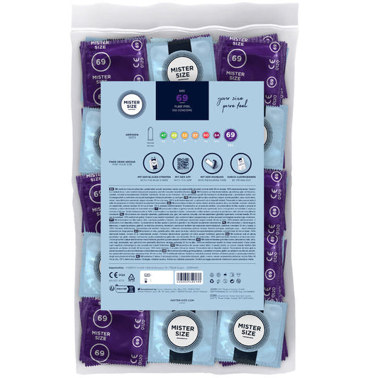 Mister Size Condoms Size Xxxl 69 Mm (100 Units)
