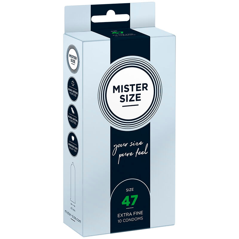 Mister Size Condoms Size Xs 47 Mm (10 Units)