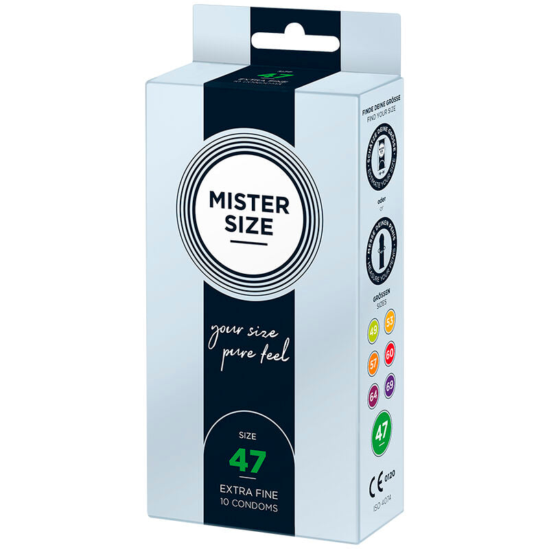 Mister Size Condoms Size Xs 47 Mm (10 Units)