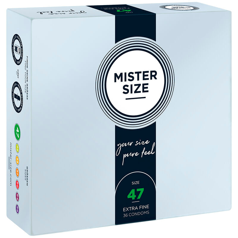 Mister Size Condoms Size Xs 47 Mm (36 Units)