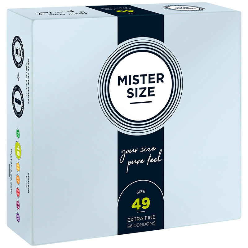 Mister Size Condom Size S 49 Mm (36 Units)