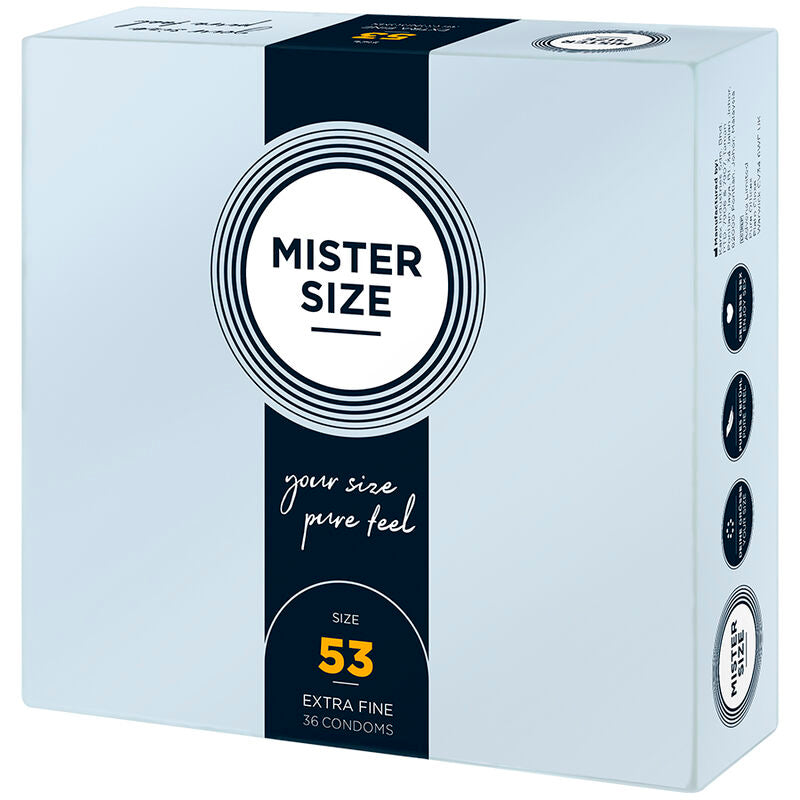 Mister Size Condom Size M 53 Mm (36 Units)