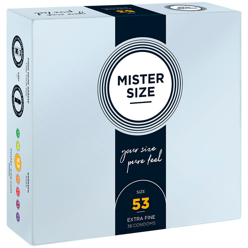 Mister Size Condom Size M 53 Mm (36 Units)