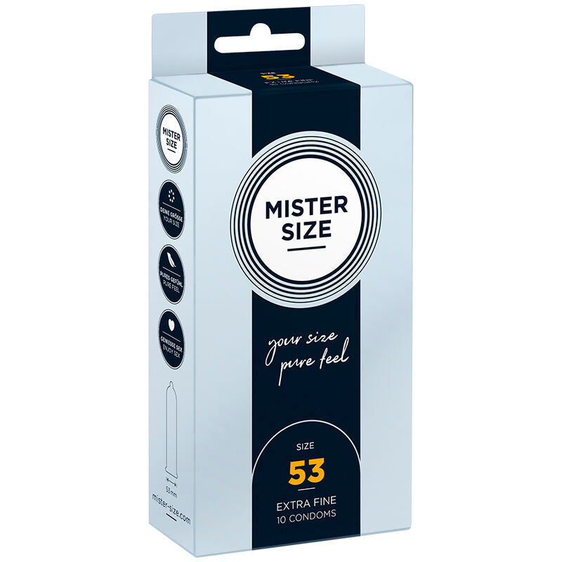 Mister Size Condom Size M 53 Mm (10 Units)