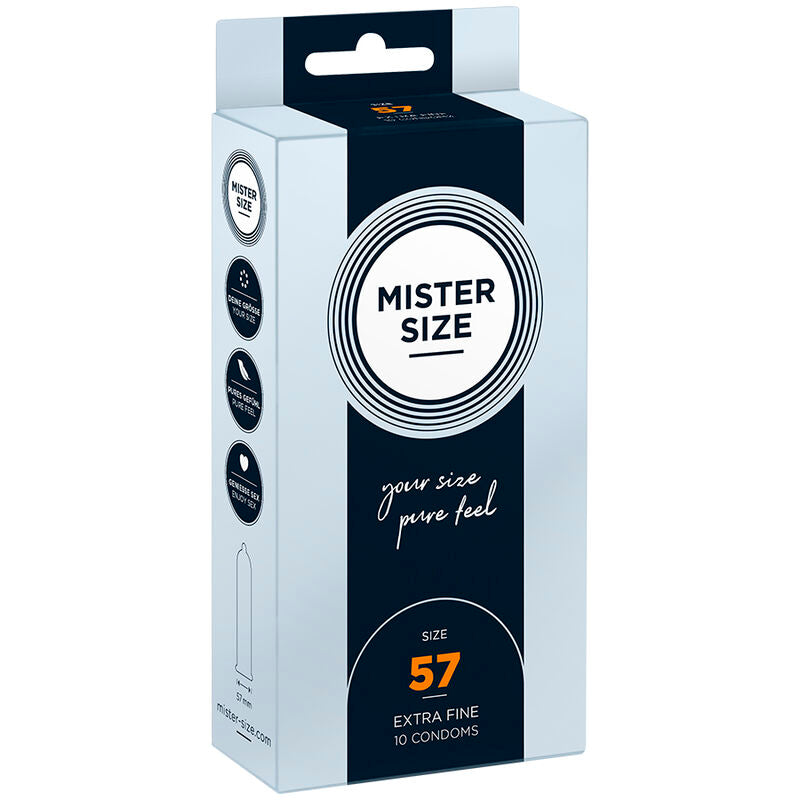 Mister Size Condom Size L 57 Mm (10 Units)