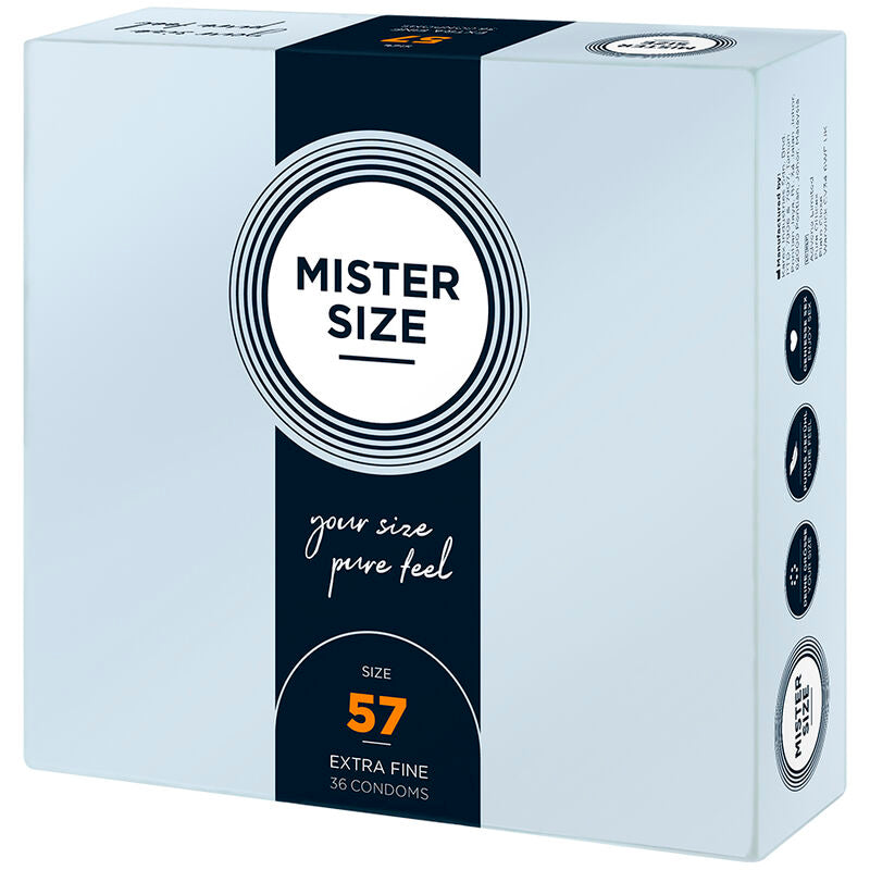 Mister Size Condom Size L 57 Mm (36 Units)