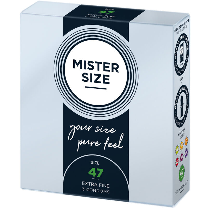 Mister Size Condoms Size Xs 47 Mm (3 Units)