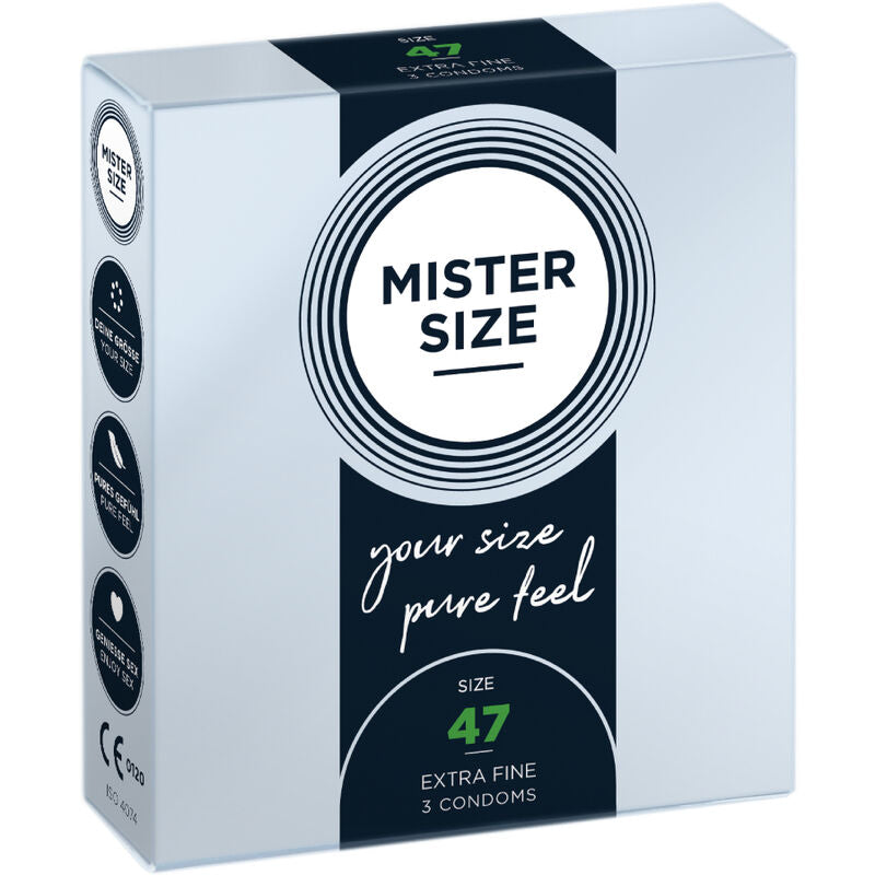 Mister Size Condoms Size Xs 47 Mm (3 Units)