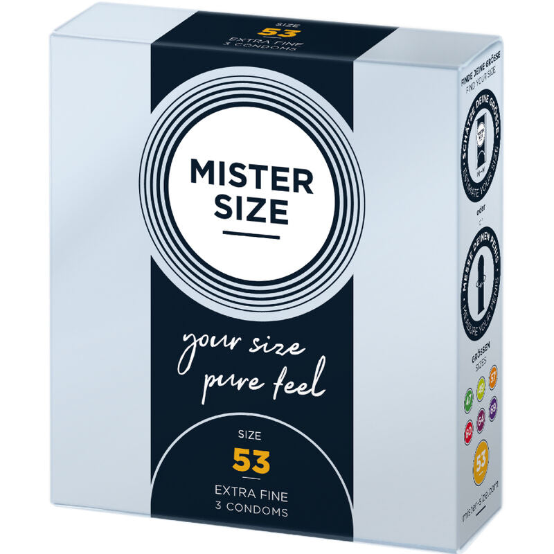 Mister Size Condom Size M 53 Mm (3 Units)