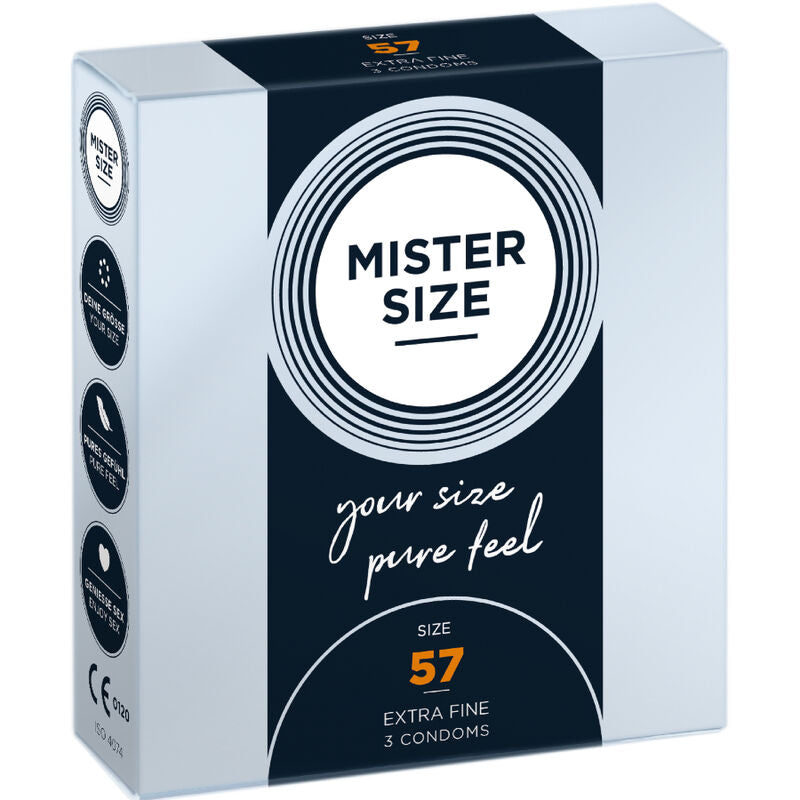 Mister Size Condom Size L 57 Mm (3 Units)