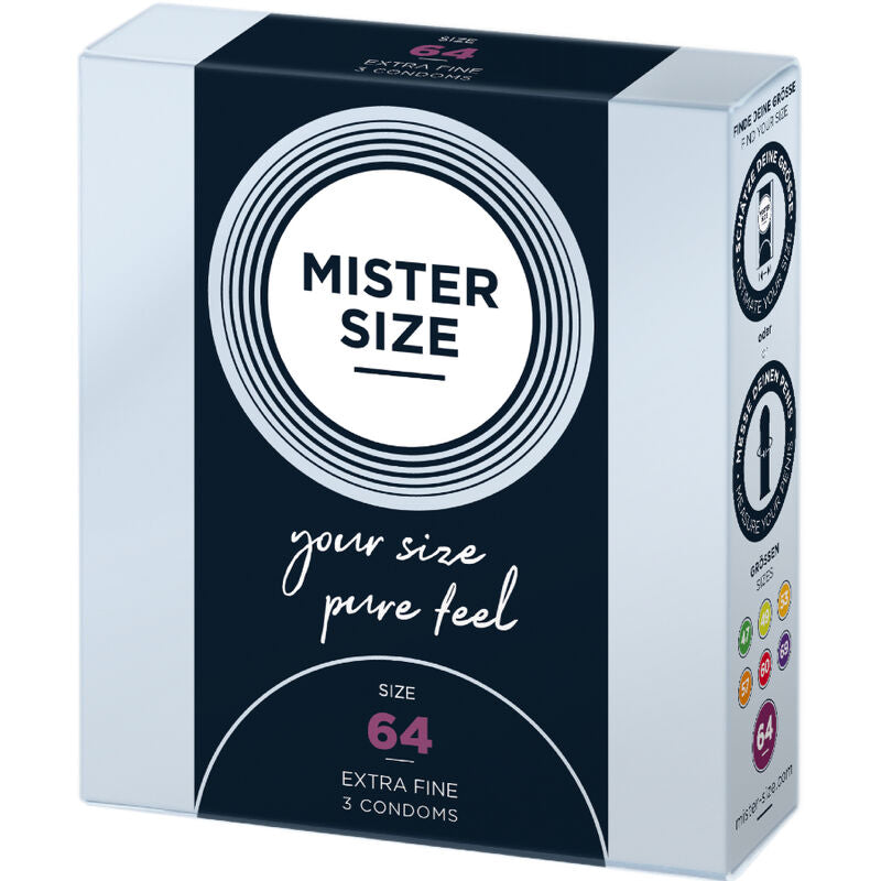 Mister Size Condoms Size Xxl 64 Mm (3 Units)