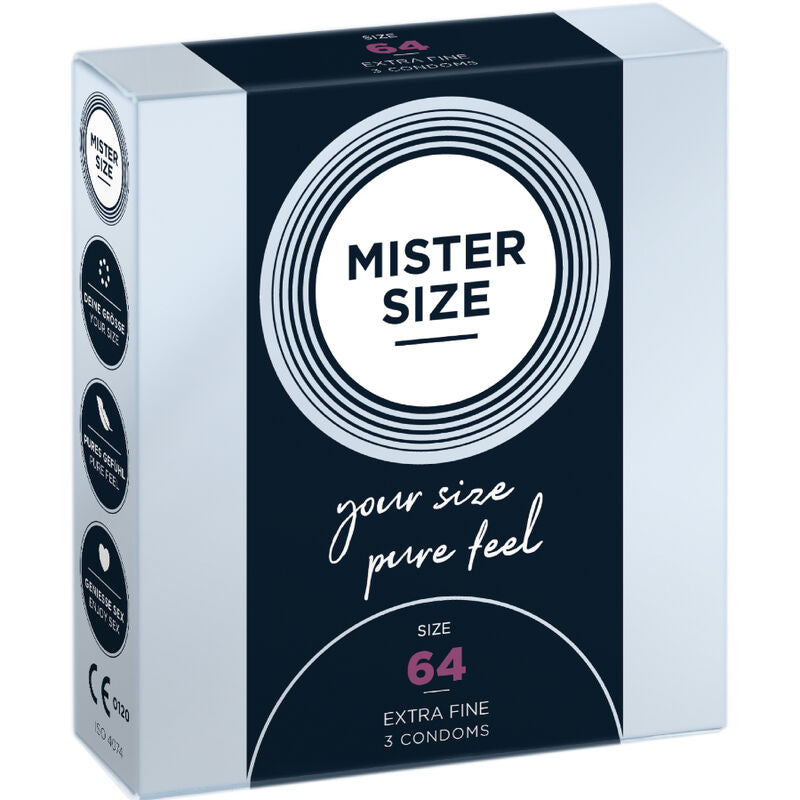 Mister Size Condoms Size Xxl 64 Mm (3 Units)