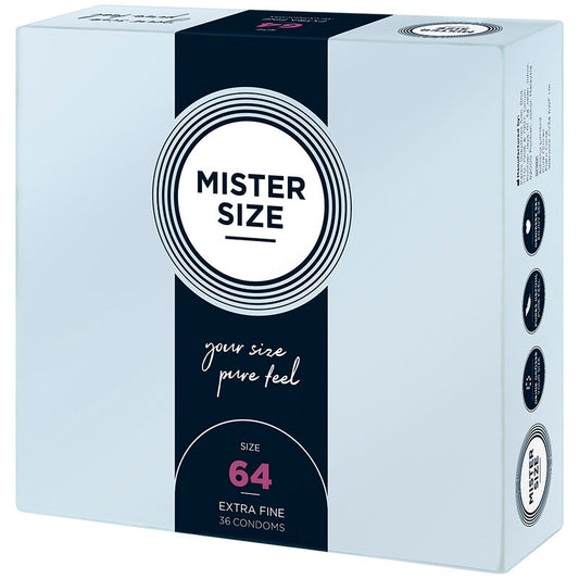 Mister Size Condoms Size Xxl 64 Mm (36 Units)