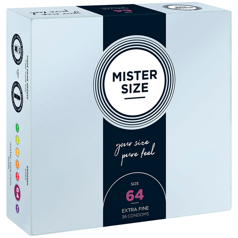 Mister Size Condoms Size Xxl 64 Mm (36 Units)
