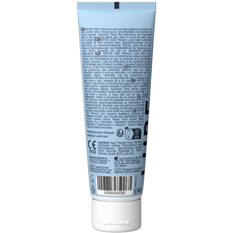 Mister Size Premium Lubricant 100 Ml