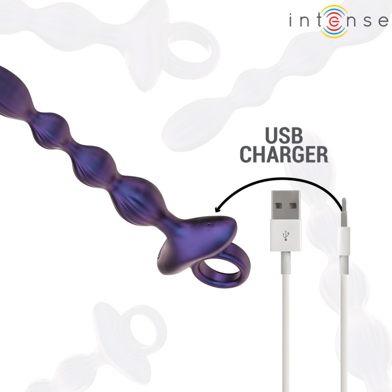 Intense Anal Toys Intense - Jackie Vibrating Anal Plug Model 1 Remote Control