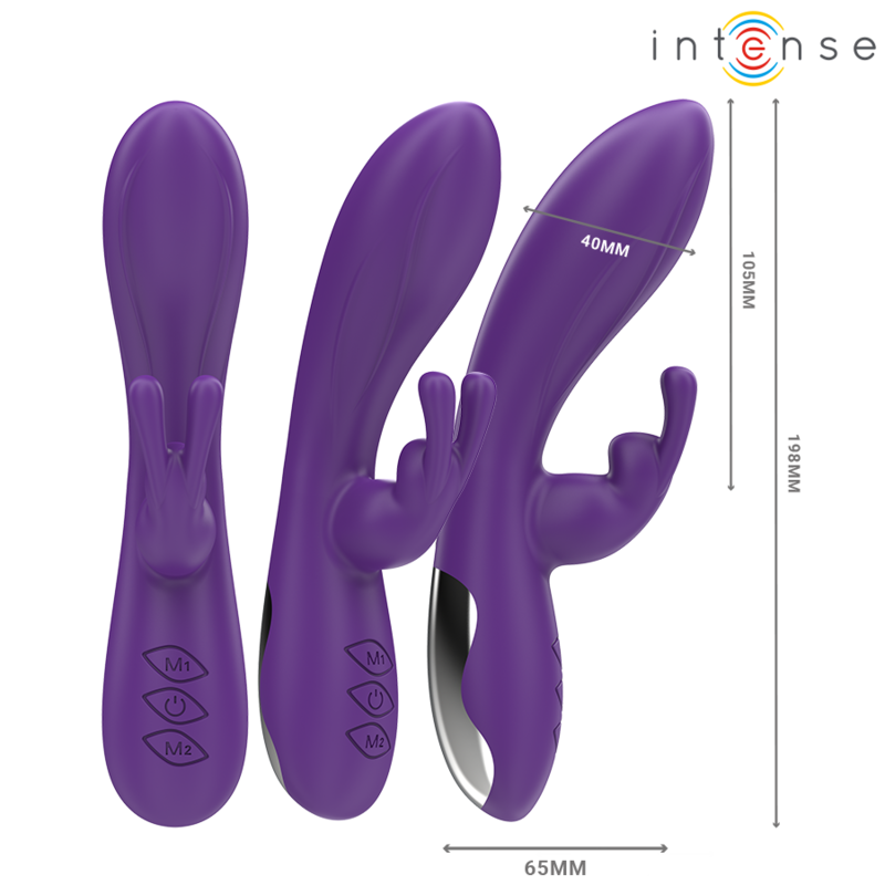 Intense Fun Intense - Randall Rabbit Vibrator 10 Vibrations Purple