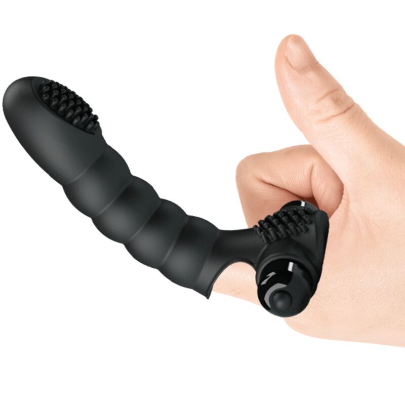 Pretty Love Alexander Finger Vibrator 10 Vibrations Black