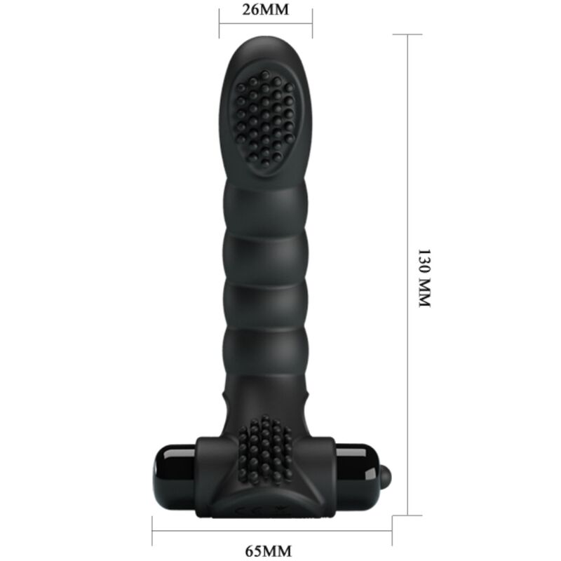Pretty Love Alexander Finger Vibrator 10 Vibrations Black
