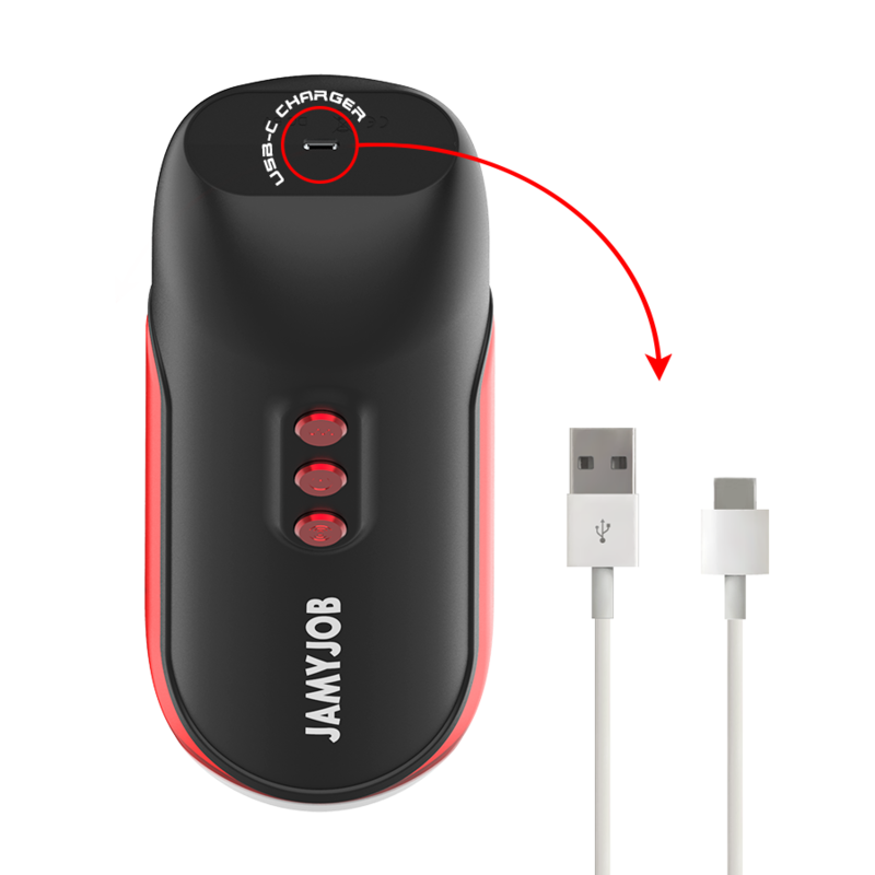 Jamyjob Blaze Automatic Mouth Masturbator 5 Suction And Vibration Modes