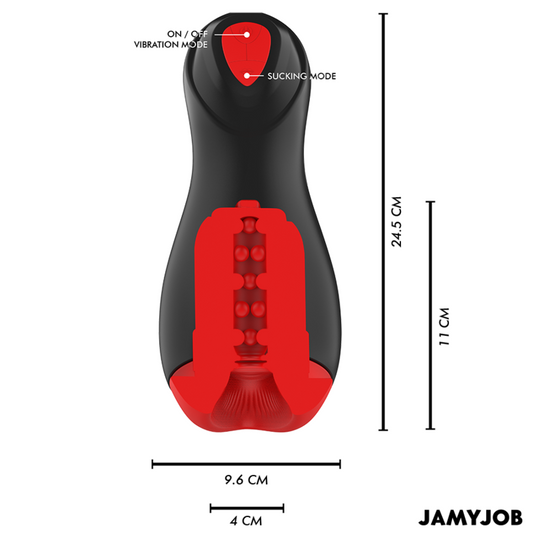 Jamyjob Core-X Automatic Masturbator 5 Suction And Vibration Modes