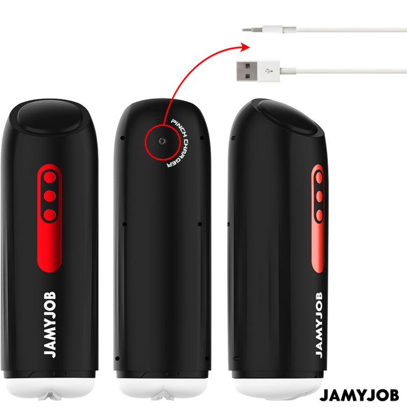 Jamyjob Phantom Automatic Vagina Masturbator 5 Suction And Thrust Modes
